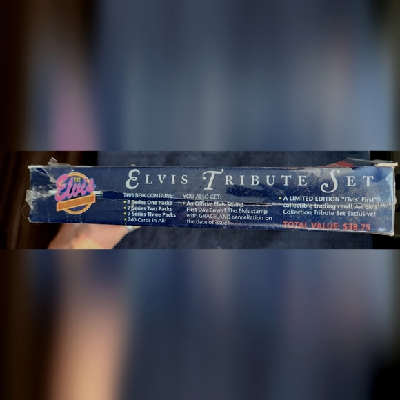 1993 ELVIS PRESLEY TRIBUTE CARD SET BOX #1 of 5, 20 PACKS/240 CARDS +MORE - Picture 4 of 6